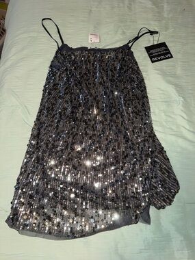 Revolve FreePeople Sequin Slip Dress
